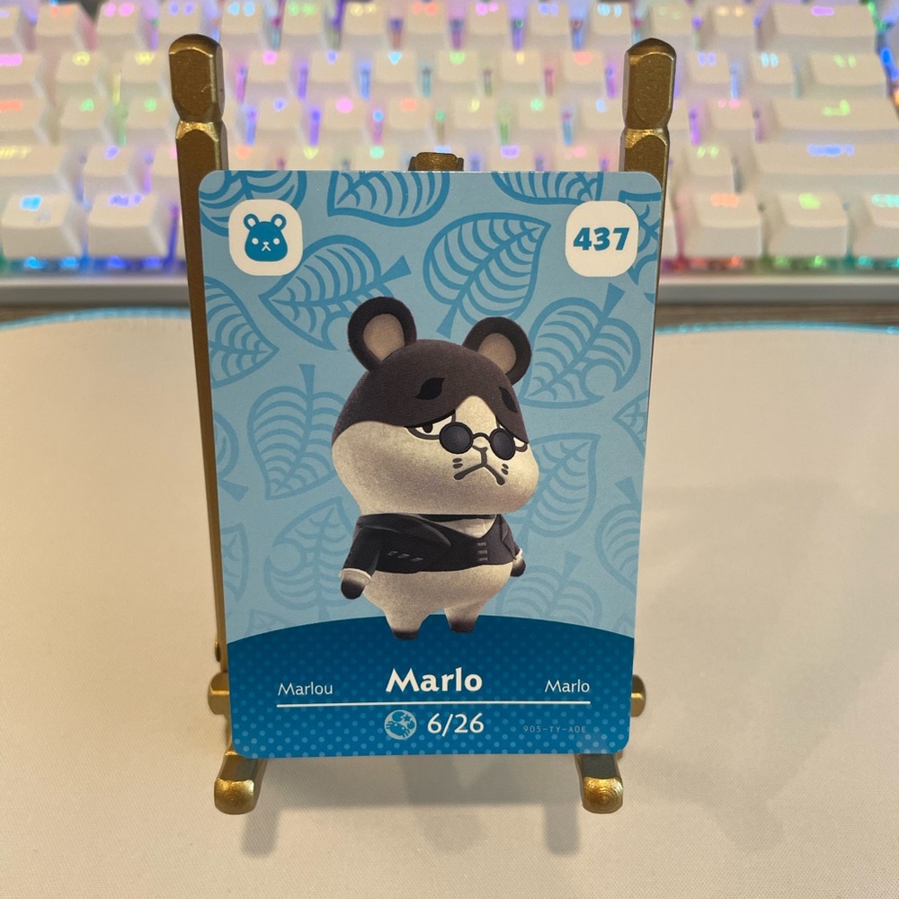 Animal Crossing amiibo Marlo 437